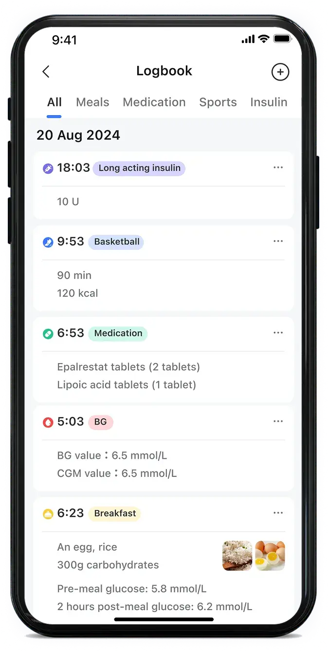 Ottai log book tracking activities